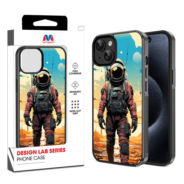 MyBat Design Lab Series Case for Apple iPhone 15 (6.1) - Cosmonaut - MIP15CSLESM129-1.jpg