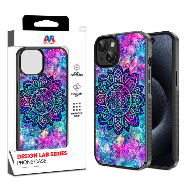 MyBat Design Lab Series Case for Apple iPhone 15 (6.1) - Cosmic Mandala - MIP15CSLESM165-1.jpg