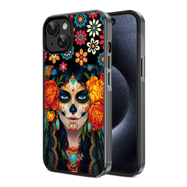 MyBat Design Lab Series Case for Apple iPhone 15 (6.1) - Dia De Los Muertos - MIP15CSLESM167-2.jpg