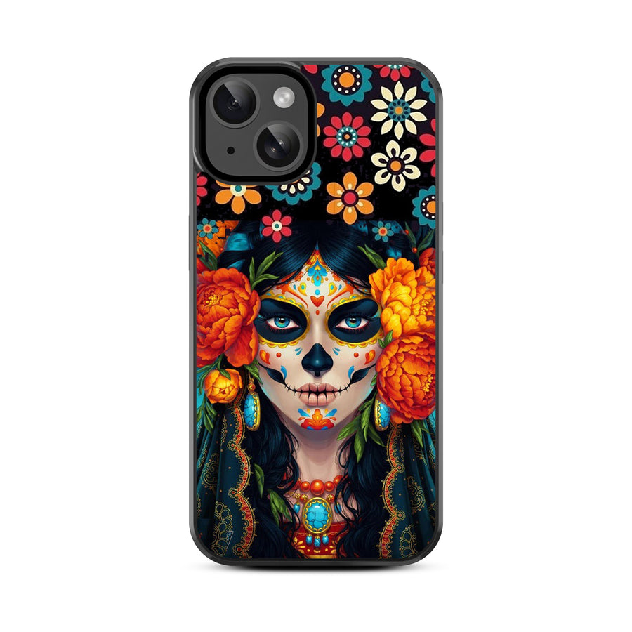 MyBat Design Lab Series Case for Apple iPhone 15 (6.1) - Dia De Los Muertos - MIP15CSLESM167-3.jpg