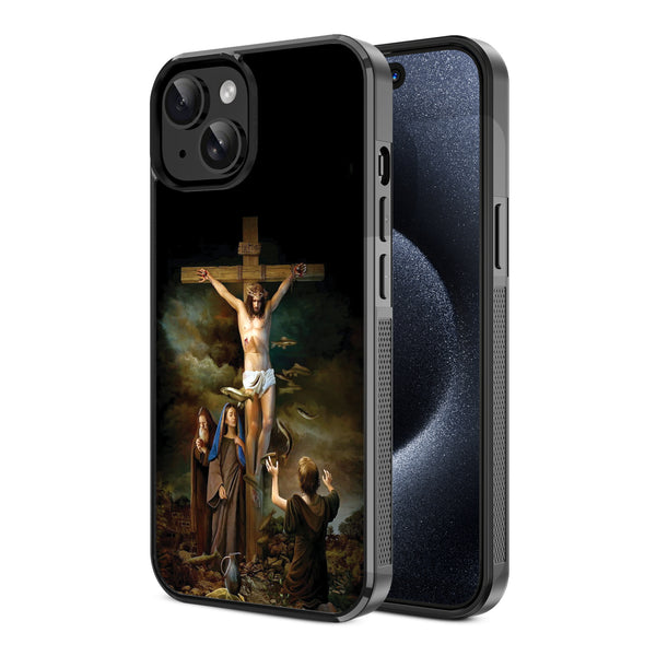 MyBat Design Lab Series Case for Apple iPhone 15 (6.1) - Jesus on the Cross - MIP15CSLESM197-2.jpg