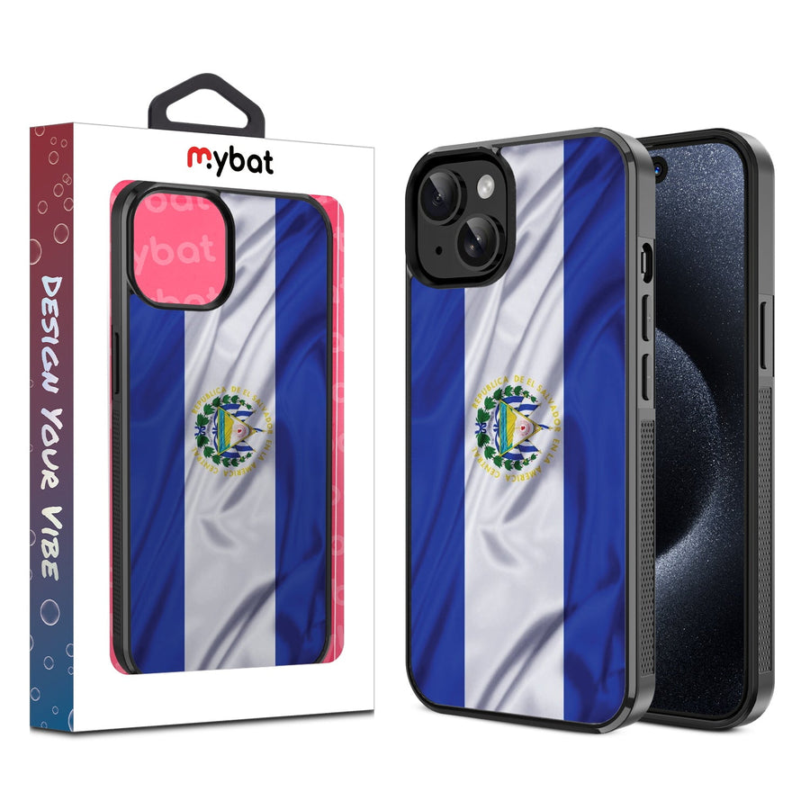 MyBat Design Lab Series Case for Apple iPhone 15 (6.1) - El Salvador Flag