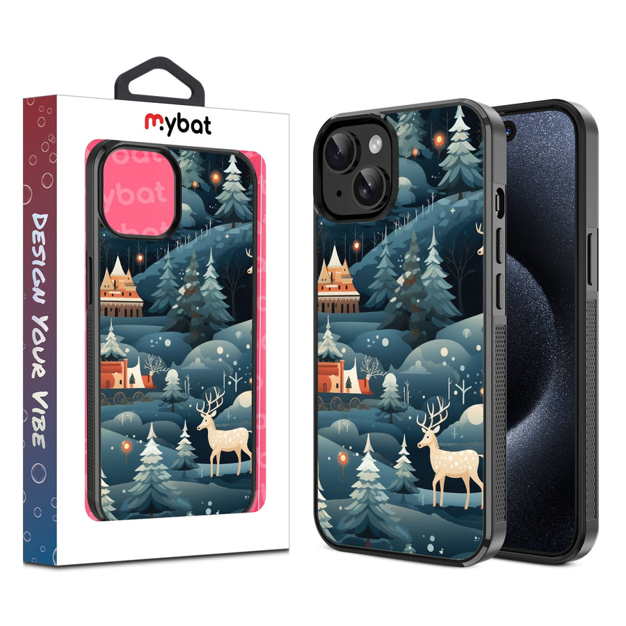 MyBat Design Lab Series Case for Apple iPhone 15 (6.1) - Winter Wonderland