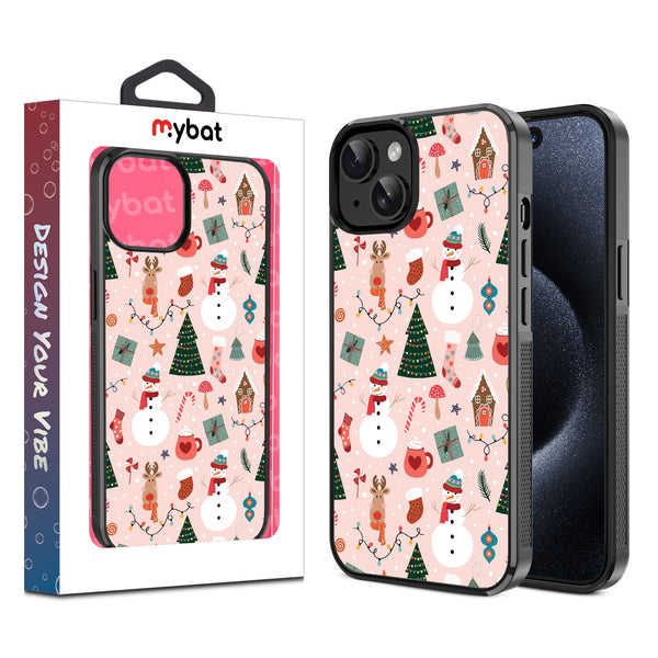 MyBat Design Lab Series Case for Apple iPhone 15 (6.1) - Holly Jolly Time - MIP15CSLESM288-1.jpg