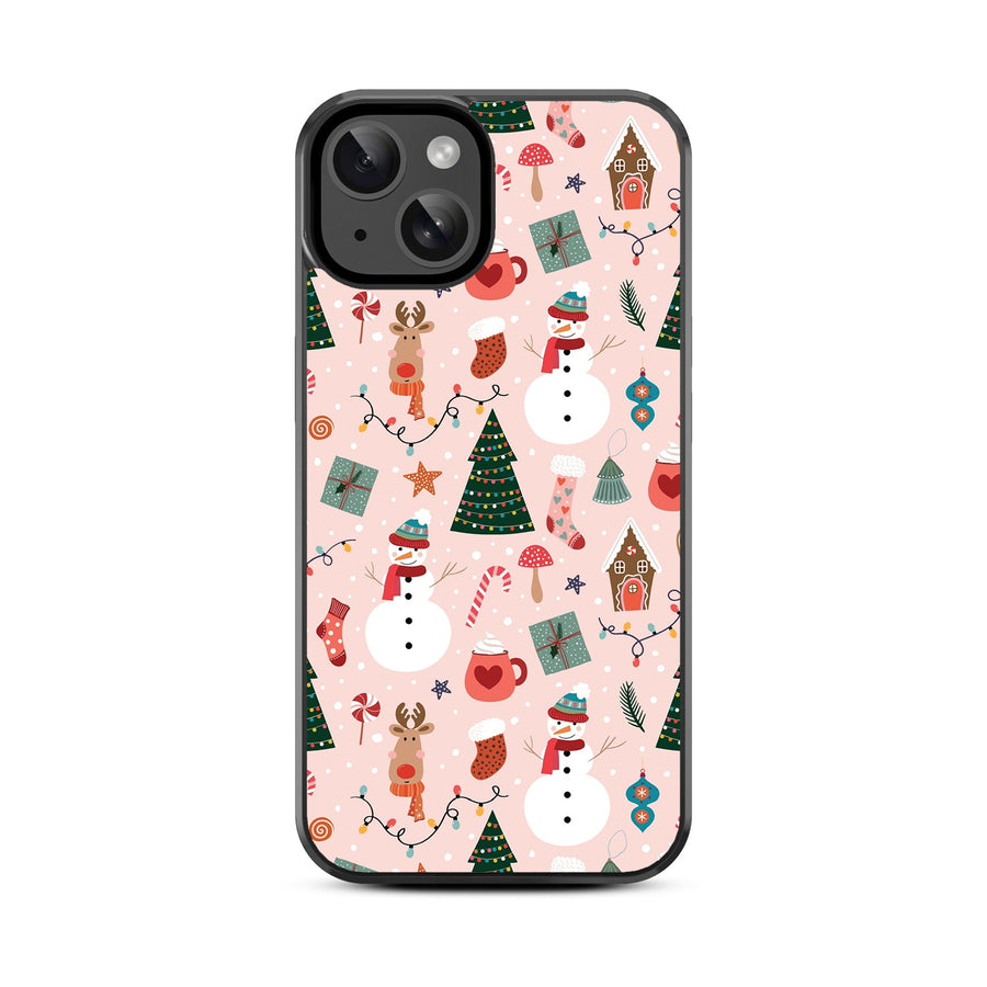 MyBat Design Lab Series Case for Apple iPhone 15 (6.1) - Holly Jolly Time