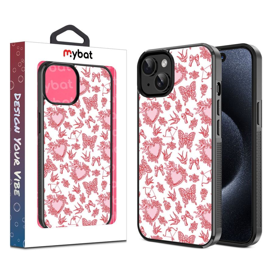 MyBat Design Lab Series Case for Apple iPhone 15 (6.1) - Sending Love