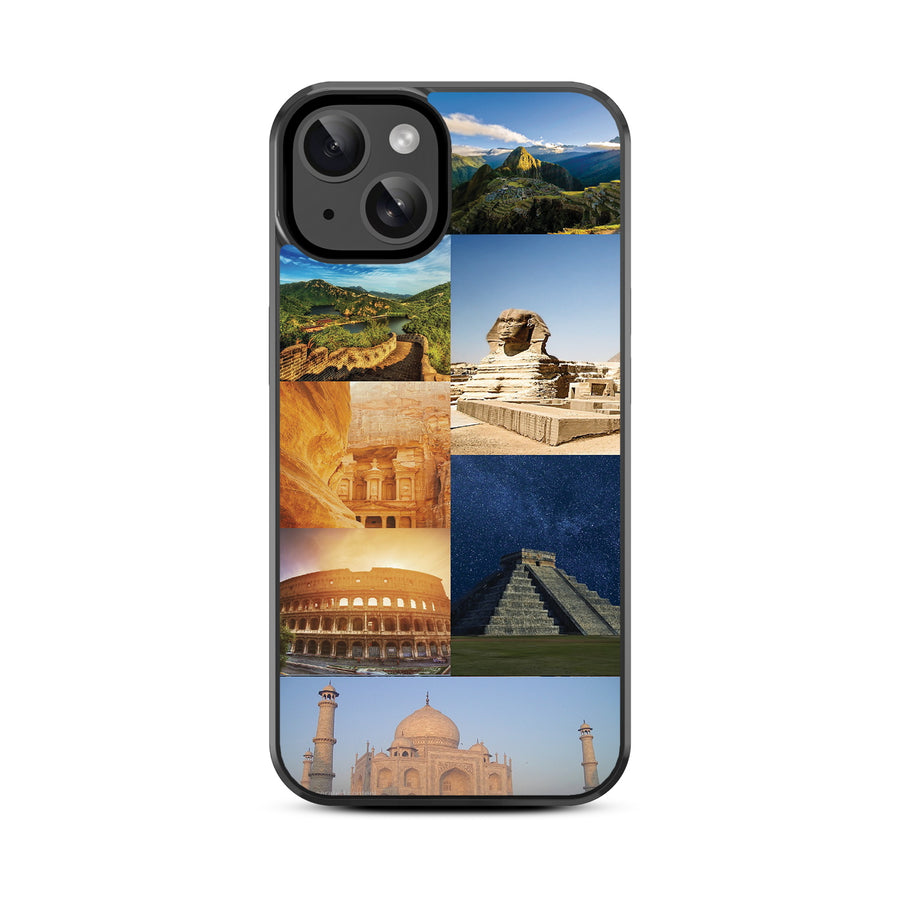 MyBat Design Lab Series Case for Apple iPhone 15 (6.1) - 7 Wonders - MIP15CSLESM352-3.jpg