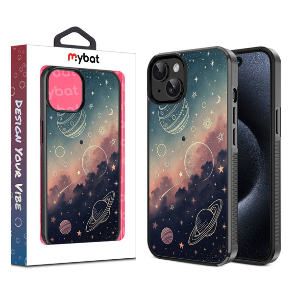 MyBat Design Lab Series Case for Apple iPhone 15 (6.1) - Planets and Stars - MIP15CSLESM356-1.jpg