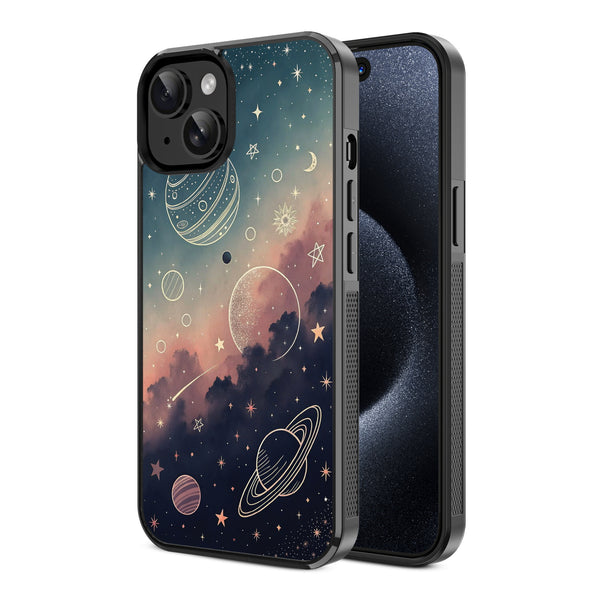 MyBat Design Lab Series Case for Apple iPhone 15 (6.1) - Planets and Stars - MIP15CSLESM356-2.jpg