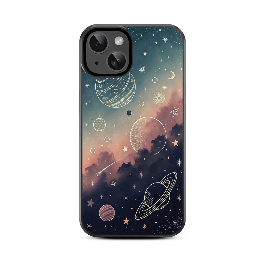 MyBat Design Lab Series Case for Apple iPhone 15 (6.1) - Planets and Stars