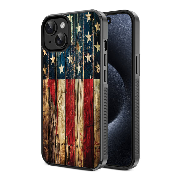 MyBat Design Lab Series Case for Apple iPhone 15 (6.1) - US Painted Flag - MIP15CSLESM381-2.jpg