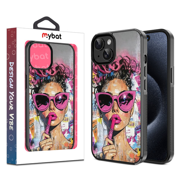 MyBat Design Lab Series Case for Apple iPhone 15 (6.1) - Graffiti Girl - MIP15CSLESM383-1.jpg