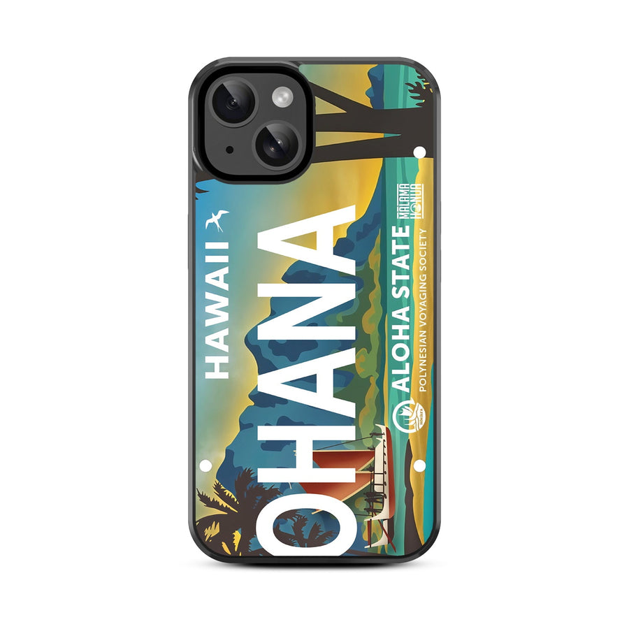 MyBat Design Lab Series Case for Apple iPhone 15 (6.1) - Ohana Plate