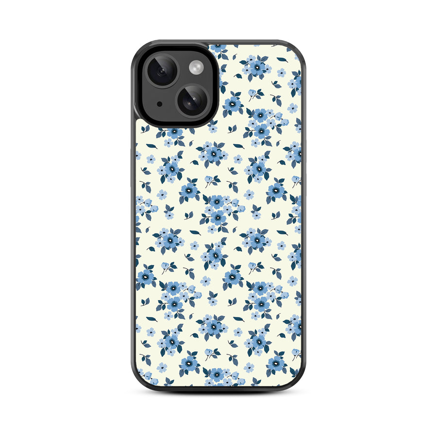 MyBat Design Lab Series Case for Apple iPhone 15 (6.1) - Porcelain Petals - MIP15CSLESM437-3.jpg