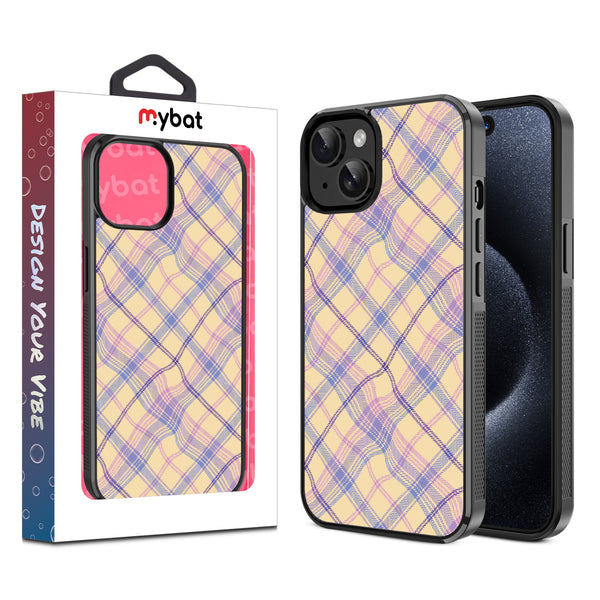 MyBat Design Lab Series Case for Apple iPhone 15 (6.1) - Wavy Plaid - MIP15CSLESM442-1.jpg