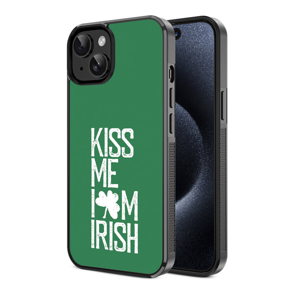 MyBat Design Lab Series Case for Apple iPhone 15 - Kiss Me I'm Irish - MIP15CSLESM465-2.jpg
