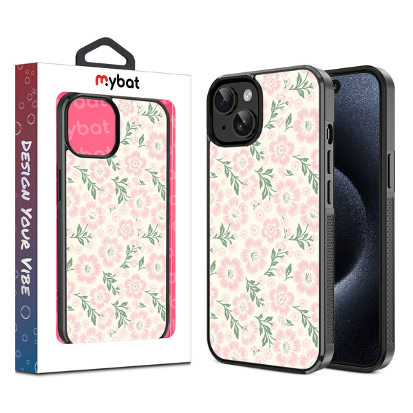 MyBat Design Lab Series Case for Apple iPhone 15 - Pink Posies - MIP15CSLESM473-1.jpg