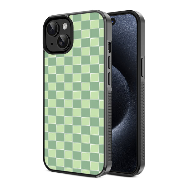 MyBat Design Lab Series Case for Apple iPhone 15 - Matcha Check - MIP15CSLESM482-2.jpg