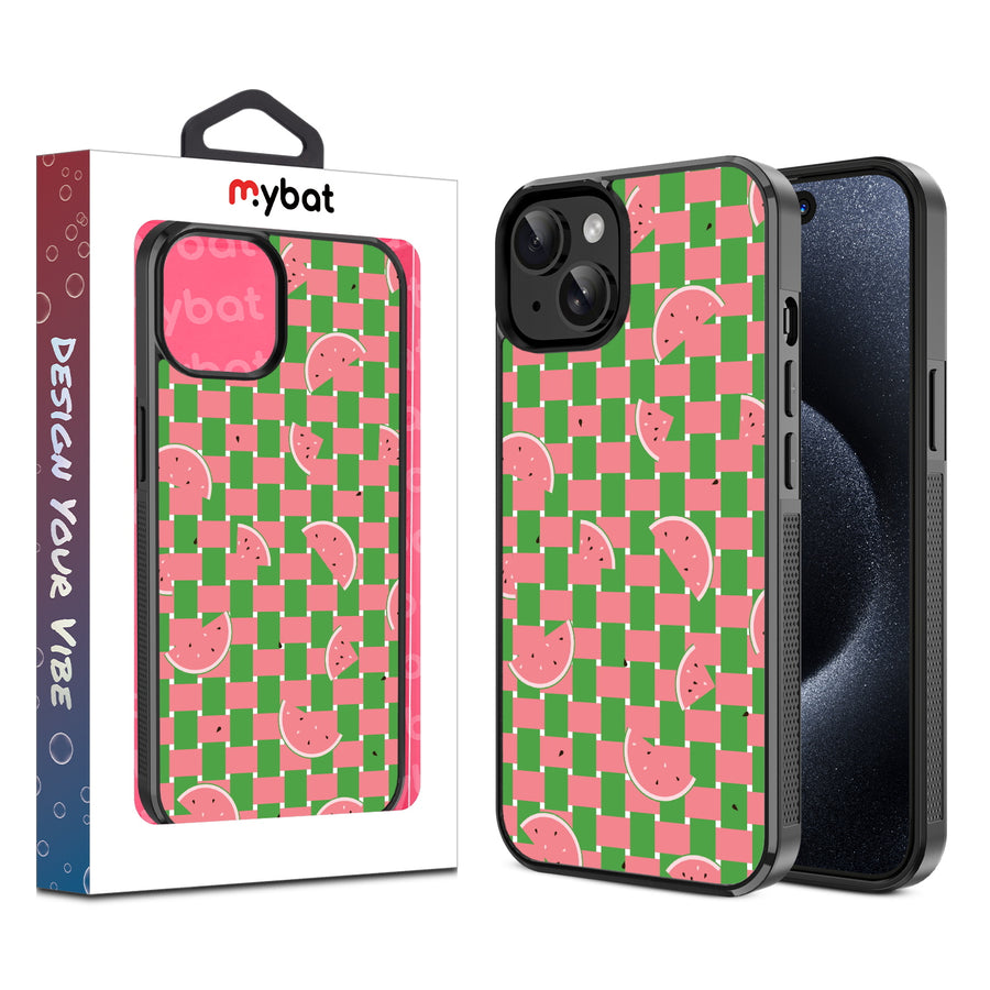 MyBat Design Lab Series Case for Apple iPhone 15 – Watermelon Patch - MIP15CSLESM533.JPG
