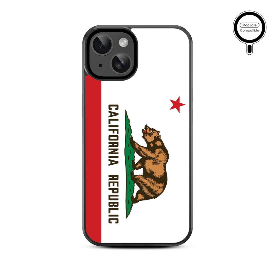 MyBat Design Lab Series MagSafe Case for Apple iPhone 15 (6.1) - California State Flag