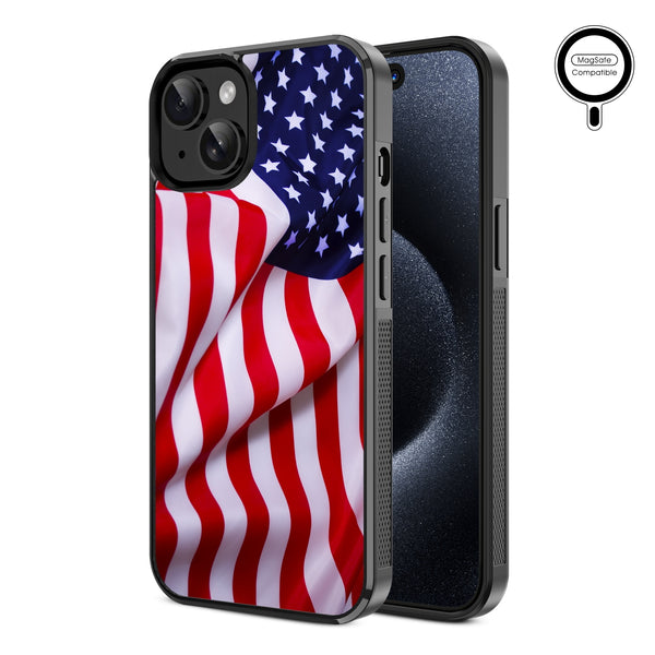 MyBat Design Lab Series MagSafe Case for Apple iPhone 15 (6.1) - Stars & Stripes - MIP15CSLESMSM042-2.jpg