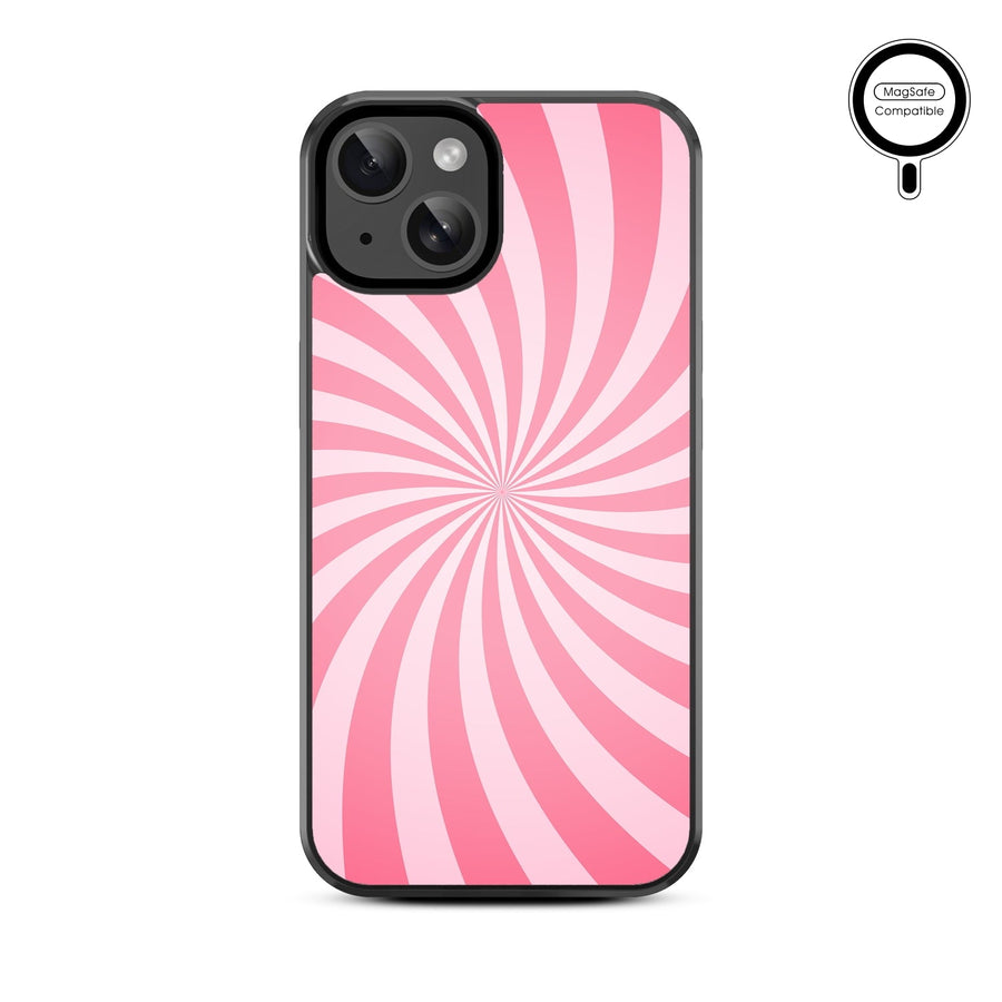 MyBat Design Lab Series MagSafe Case for Apple iPhone 15 (6.1) - Candy Swirl