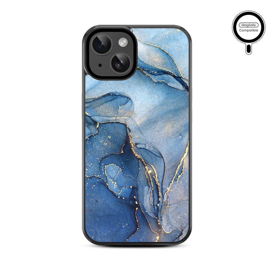 MyBat Design Lab Series MagSafe Case for Apple iPhone 15 (6.1) - Blue Marble - MIP15CSLESMSM106-3.jpg