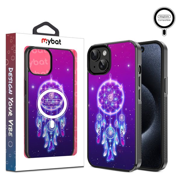 MyBat Design Lab Series MagSafe Case for Apple iPhone 15 (6.1) - Neon Dreamcatcher - MIP15CSLESMSM114-1.jpg