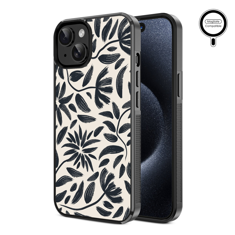 MyBat Design Lab Series MagSafe Case for Apple iPhone 15 (6.1) - Vintage Floral - MIP15CSLESMSM124-2.jpg