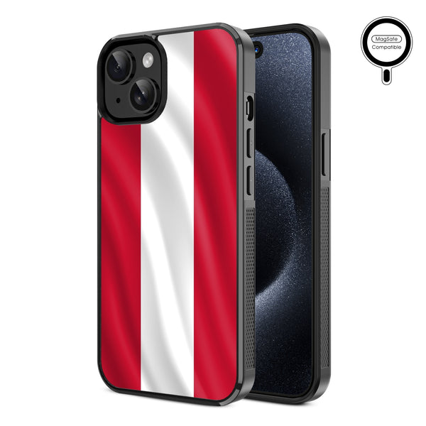 MyBat Design Lab Series MagSafe Case for Apple iPhone 15 (6.1) - Austria Flag - MIP15CSLESMSM141-2.jpg