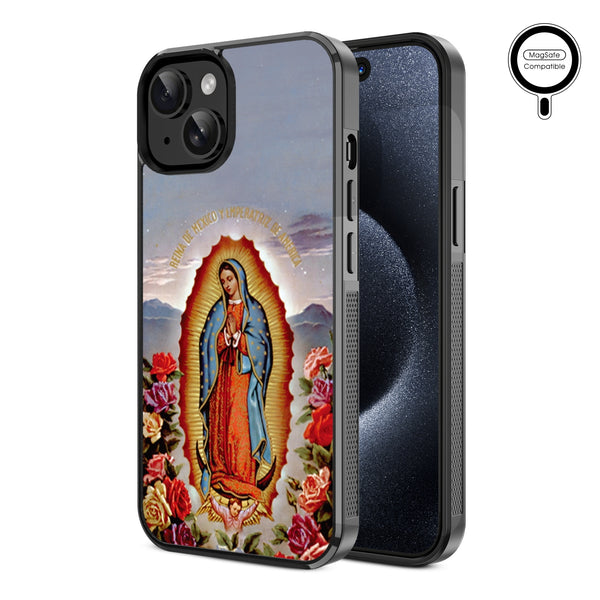 MyBat Design Lab Series MagSafe Case for Apple iPhone 15 (6.1) - Our Lady Guadalupe - MIP15CSLESMSM178-2.jpg