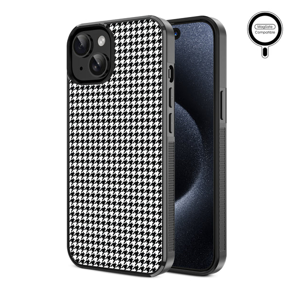 MyBat Design Lab Series MagSafe Case for Apple iPhone 15 (6.1) - Classic Houndstooth - MIP15CSLESMSM215-2.jpg