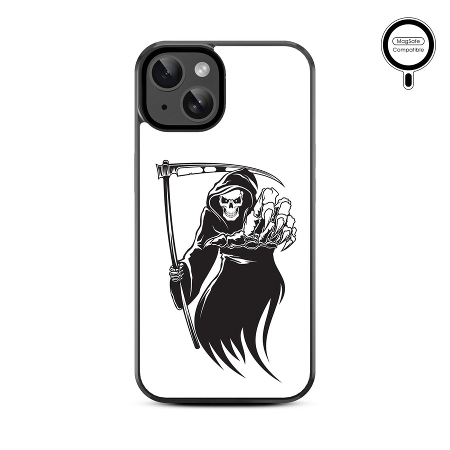 MyBat Design Lab Series MagSafe Case for Apple iPhone 15 (6.1) - Grim Reaper