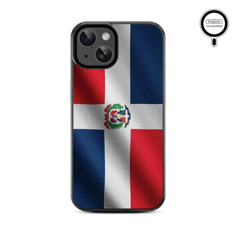 MyBat Design Lab Series MagSafe Case for Apple iPhone 15 (6.1) - Dominican Republic Flag