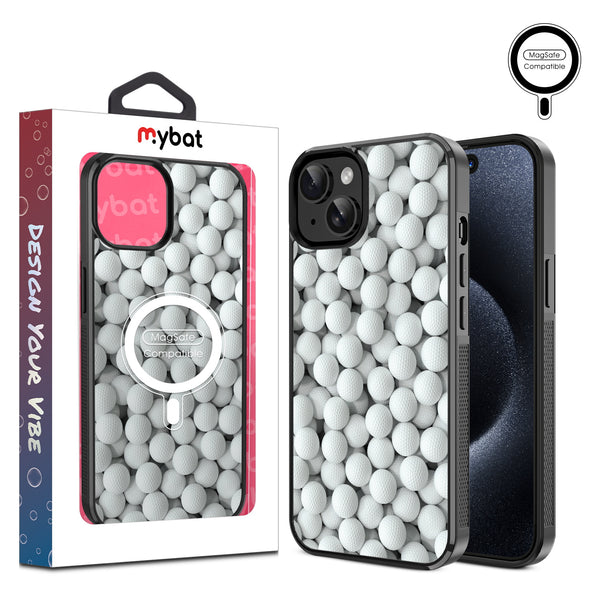 MyBat Design Lab Series MagSafe Case for Apple iPhone 15 (6.1) - Golf Balls - MIP15CSLESMSM314-1.jpg