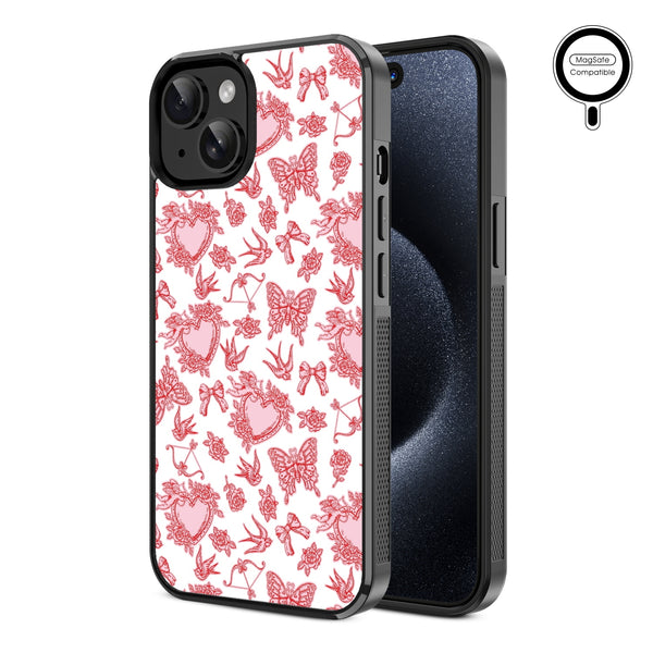 MyBat Design Lab Series MagSafe Case for Apple iPhone 15 (6.1) - Sending Love - MIP15CSLESMSM332-2.jpg