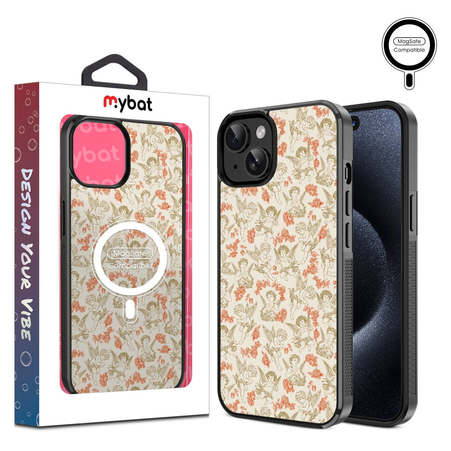 MyBat Design Lab Series MagSafe Case for Apple iPhone 15 (6.1) - Angelic Love