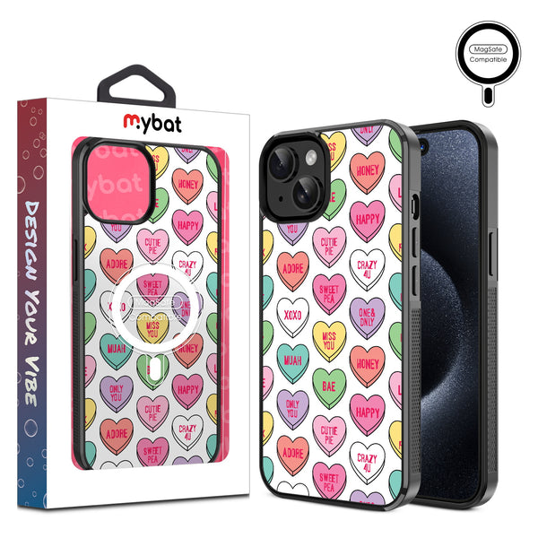MyBat Design Lab Series MagSafe Case for Apple iPhone 15 (6.1) - Sweet Hearts - MIP15CSLESMSM337-1.jpg