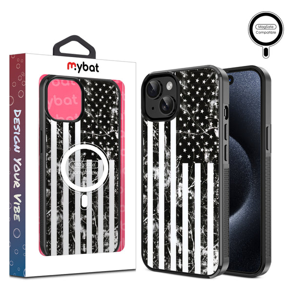 MyBat Design Lab Series MagSafe Case for Apple iPhone 15 (6.1) - Distress US Flag - MIP15CSLESMSM344-1.jpg