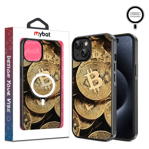 MyBat Design Lab Series MagSafe Case for Apple iPhone 15 (6.1) - Bitcoin - MIP15CSLESMSM357-1.jpg