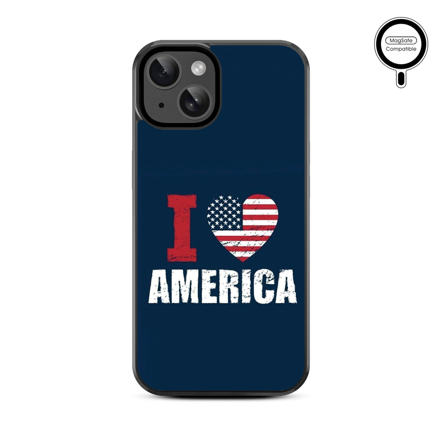 MyBat Design Lab Series MagSafe Case for Apple iPhone 15 (6.1) - I Love America - MIP15CSLESMSM358-3.jpg