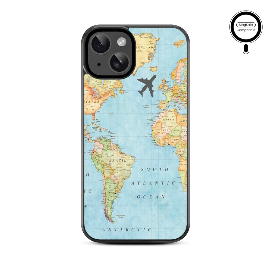 MyBat Design Lab Series MagSafe Case for Apple iPhone 15 (6.1) - Map - MIP15CSLESMSM370-3.jpg