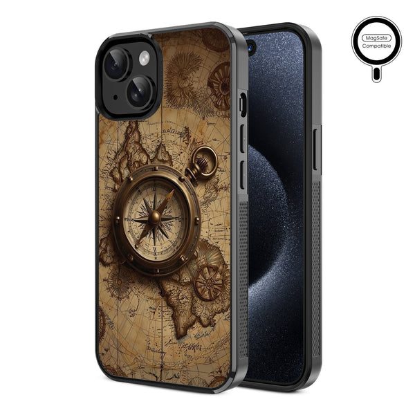 MyBat Design Lab Series MagSafe Case for Apple iPhone 15 (6.1) - Compass - MIP15CSLESMSM378-2.jpg