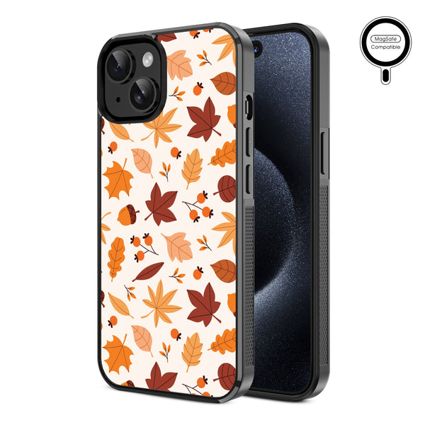 MyBat Design Lab Series MagSafe Case for Apple iPhone 15 (6.1) - Falling Leaves - MIP15CSLESMSM424-2.jpg