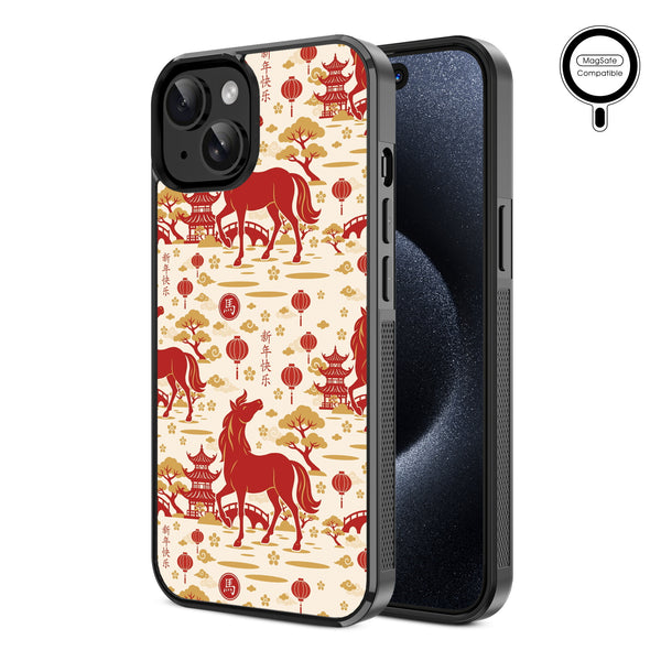 MyBat Design Lab Series MagSafe Case for Apple iPhone 15 - Year of the Horse - MIP15CSLESMSM461-2.jpg