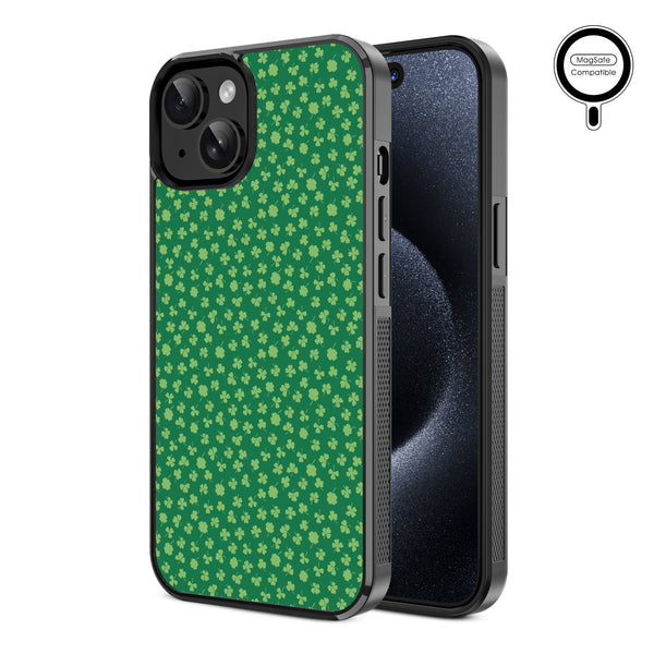 MyBat Design Lab Series MagSafe Case for Apple iPhone 15 - Lucky Clover - MIP15CSLESMSM466-2.jpg