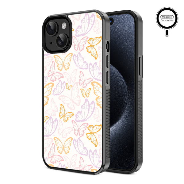 MyBat Design Lab Series MagSafe Case for Apple iPhone 15 - Wing Outline - MIP15CSLESMSM491-2.jpg