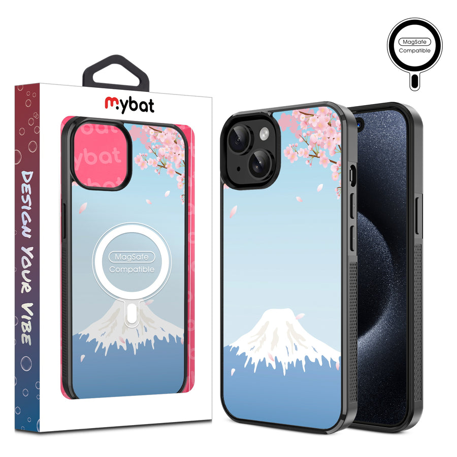 MyBat Design Lab Series MagSafe Case for Apple iPhone 15 - Fuji Blossoms - MIP15CSLESMSM492-1.jpg