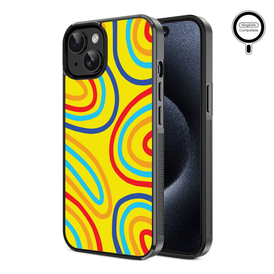 MyBat Design Lab Series MagSafe Case for Apple iPhone 15 – Rainbow Waves - MIP15CSLESMSM499-2.jpg