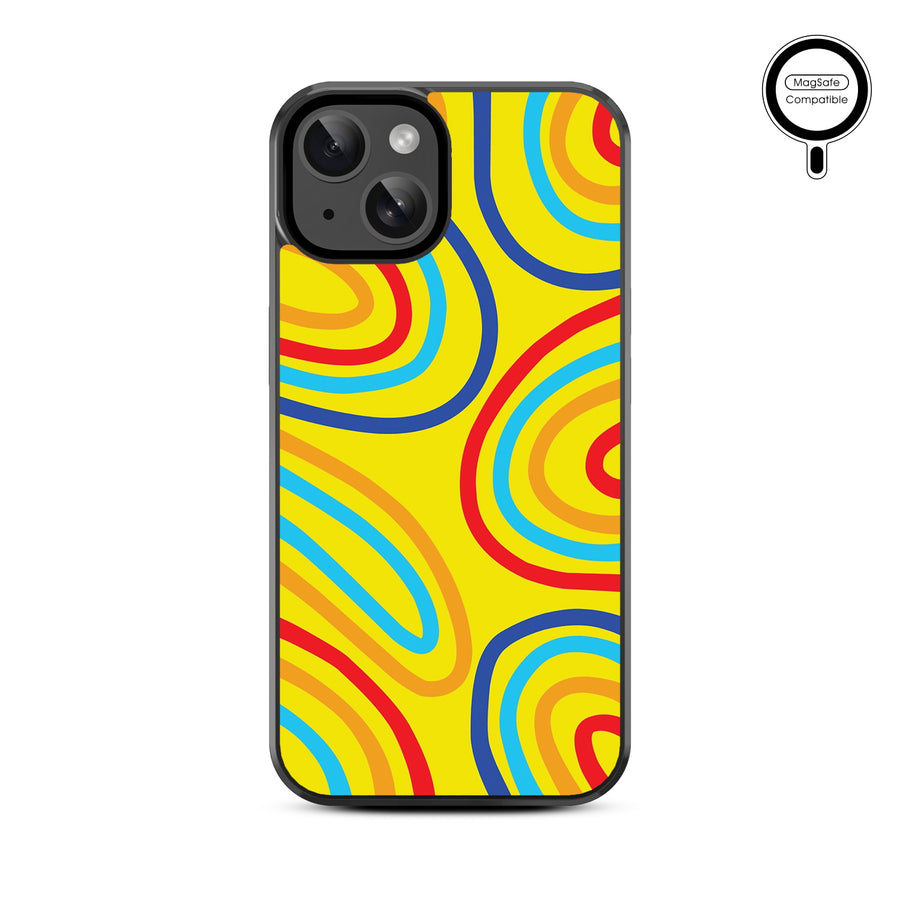MyBat Design Lab Series MagSafe Case for Apple iPhone 15 – Rainbow Waves - MIP15CSLESMSM499-3.jpg